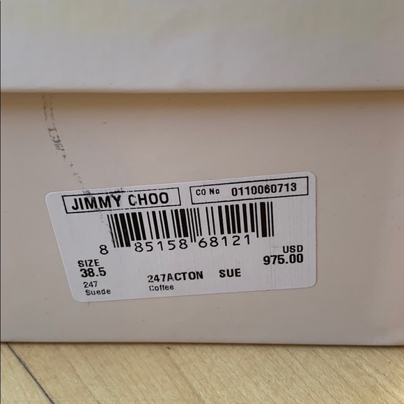 Jimmy Choo coffee suede spike heel boots - Picture 8 of 8